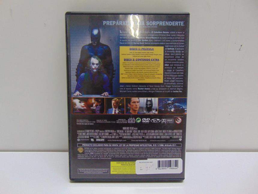 PELICULA DE DVD