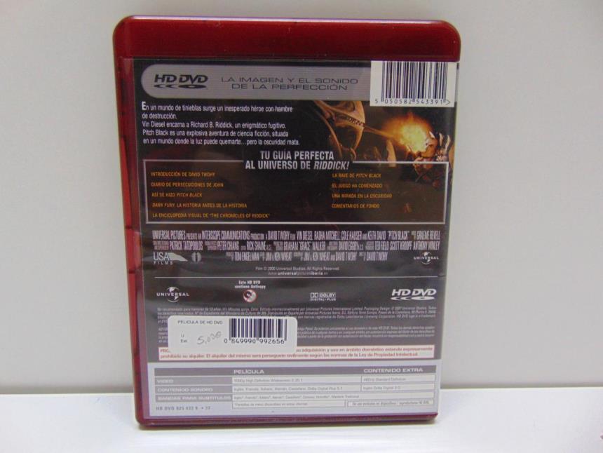 PELICULA DE HD DVD