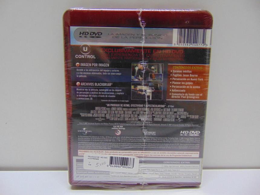 PELICULA DE HD DVD