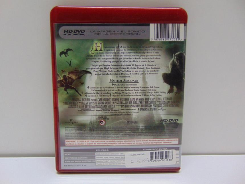 PELICULA DE HD DVD