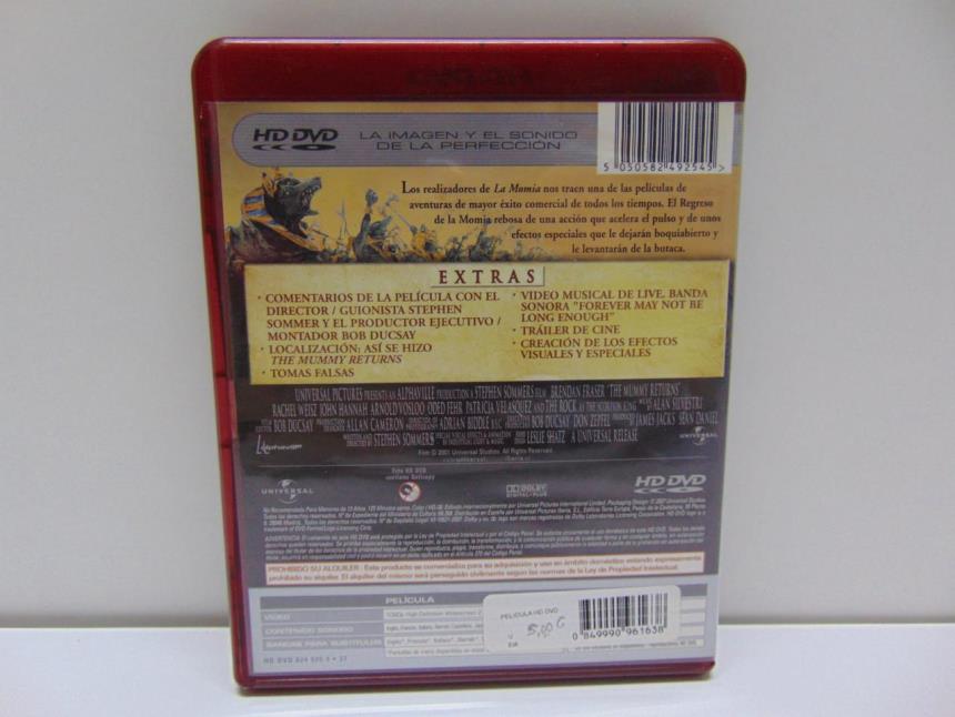 PELICULA DE HD DVD