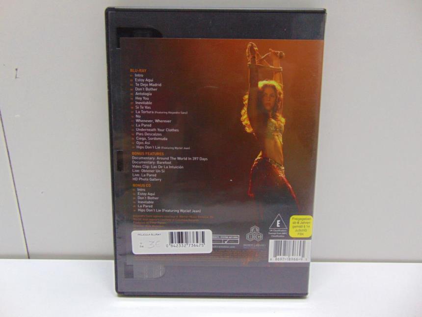 PELICULA DE BLURAY