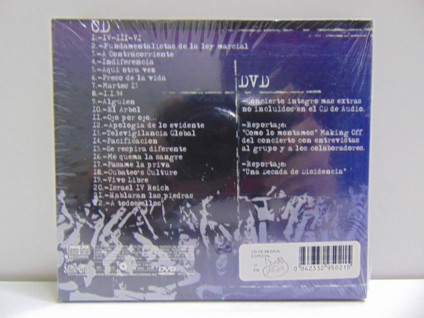 CD DE MUSICA