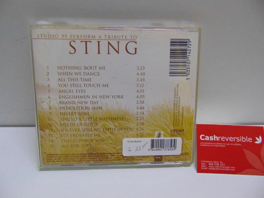 CD DE MUSICA