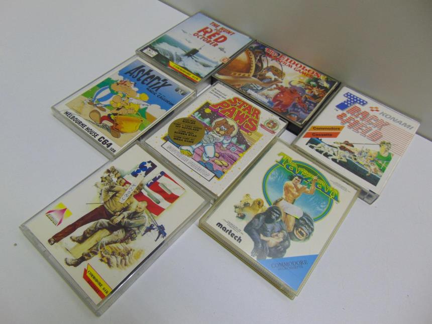 LOTE 7 JUEGOS COMMODORE
