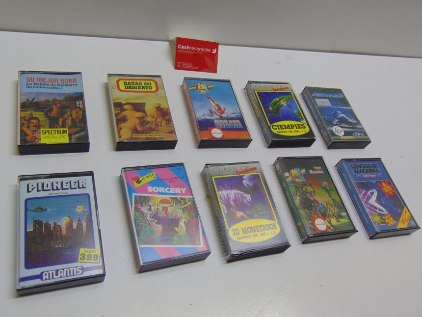 LOTE 10 JUEGOS SPECTRUM