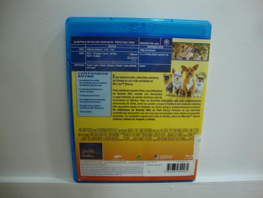 PELICULA BLU RAY