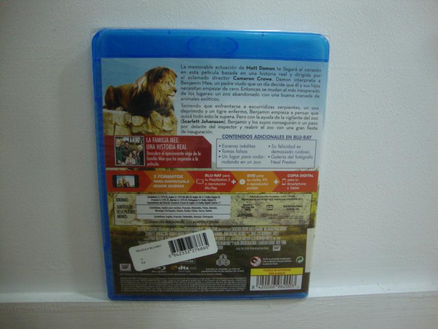 PELICULA BLU RAY