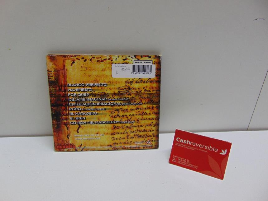 CD DE MUSICA