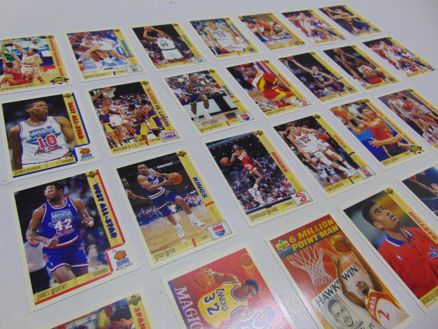 LOTE CARTAS VINTAGE NBA