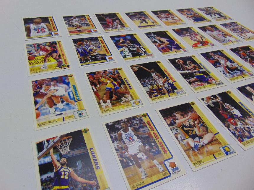 LOTE CARTAS VINTAGE NBA