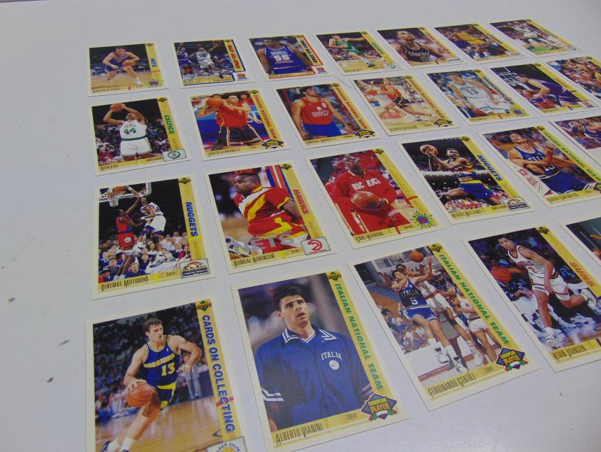 LOTE CARTAS VINTAGE NBA