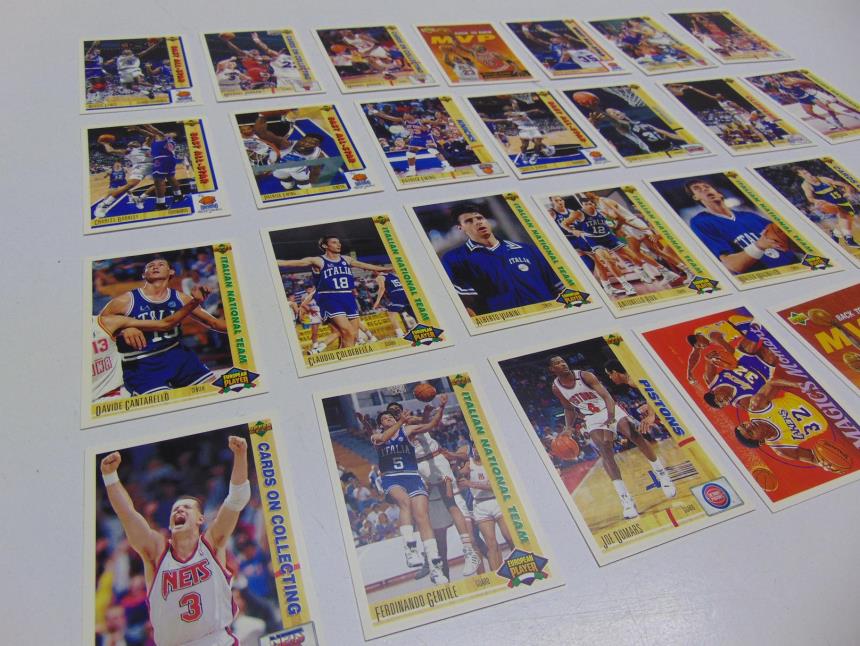 LOTE CARTAS VINTAGE NBA