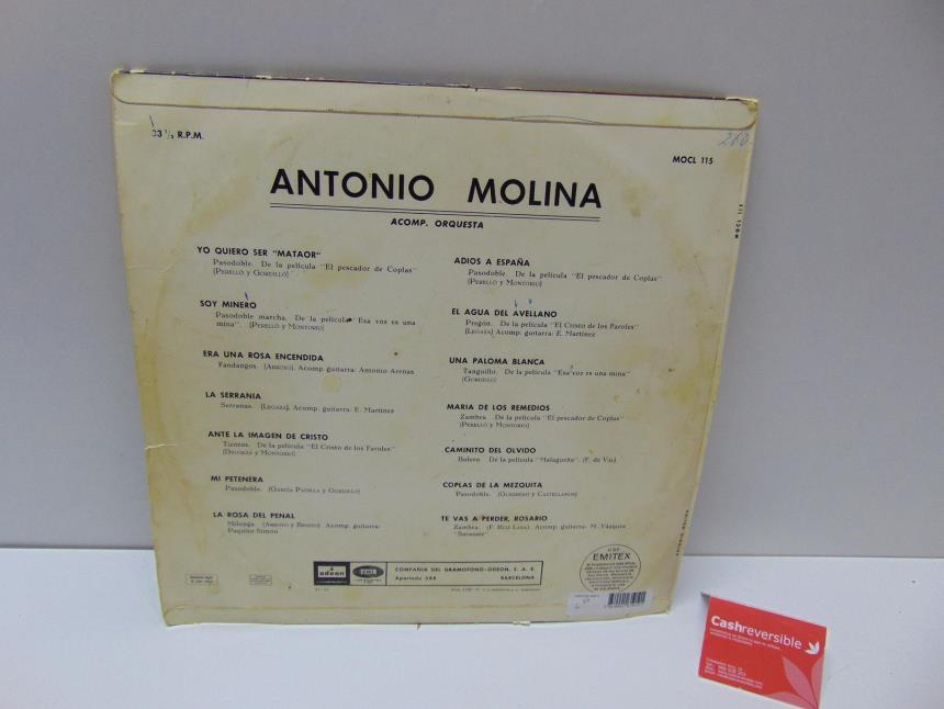 DISCO DE VINILO