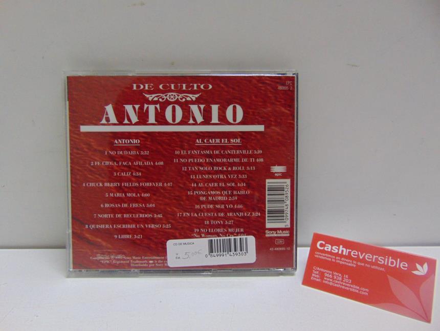 CD DE MUSICA