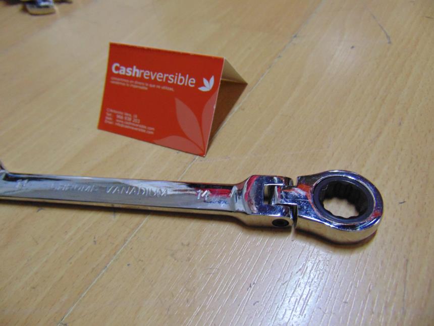 LLAVE COMBINADA DE CARRACA ARTICULADA