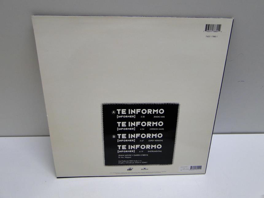 DISCO DE VINILO