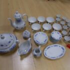 JUEGO DE CAFE DE PORCELANA FINA