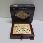 LABERINTO DE MADERA CON CAJA