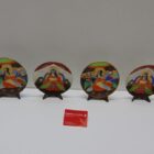 PLATO DECORATIVO PORCELANA CHINA CON SOPORTE