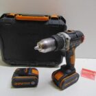 TALADRO ATORNILLADOR PROFESIONAL CON MALETA Y 2 BATERIAS