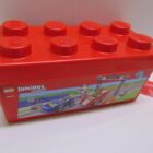 JUEGO DE PIEZAS DE LEGO CON CAJA PLASTICO