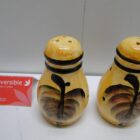 SALERO Y PIMIENTERO CERAMICO CLASICO