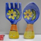 JUEGO DE CUBIERTOS CERAMICOS EDECORATIVOS