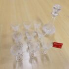 SET DE LICOR CRISTAL TALLADO (9COPAS)