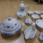 JUEGO DE CAFE DE PORCELANA FINA