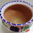 MACETERO DECORATIVO DE PORCELANA