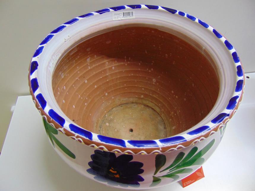 MACETERO DECORATIVO DE PORCELANA