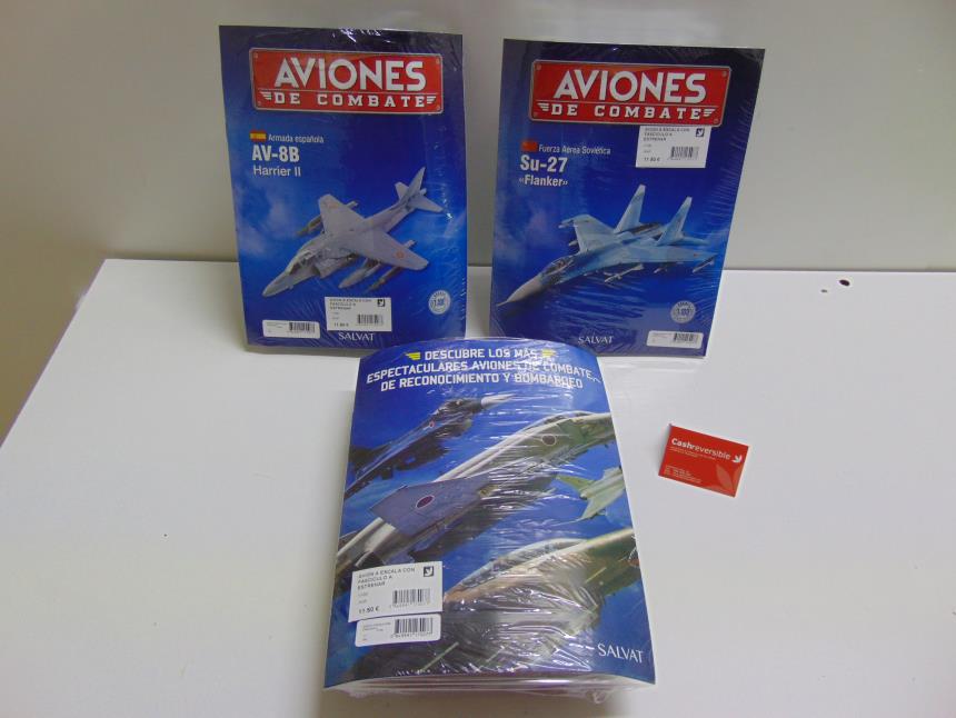 AVION A ESCALA CON FASCICULO A ESTRENAR
