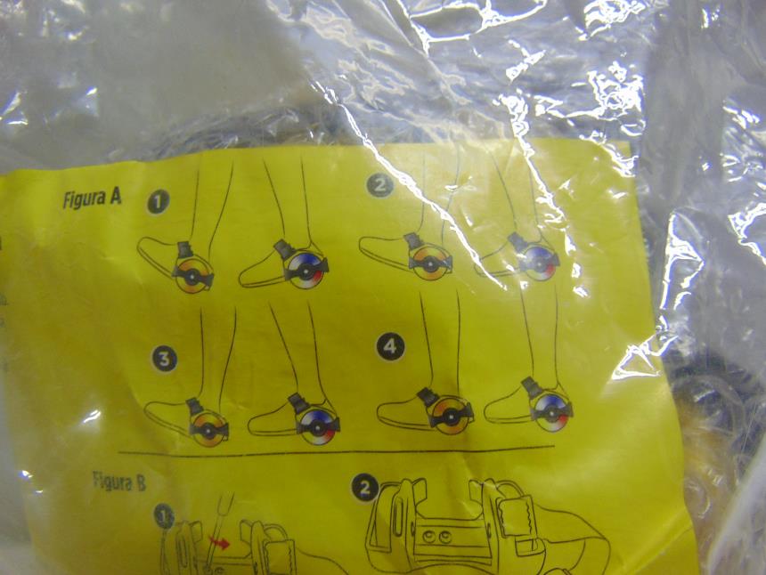 JUEGO DE PATINES PARA ZAPATILLAS A ESTRENAR