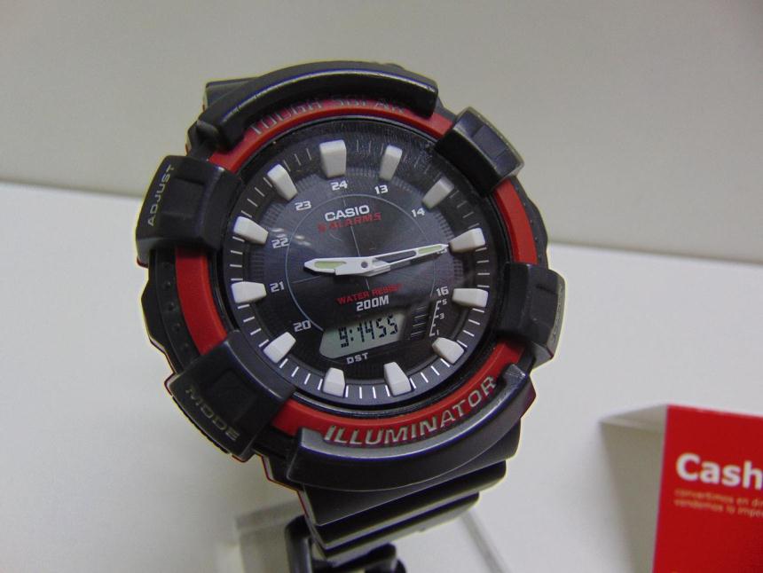 RELOJ DE CABALLERO DE CARGA SOLAR
