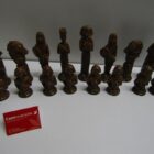 PIEZAS DE AJEDREZ VINTAGE CON CAJA
