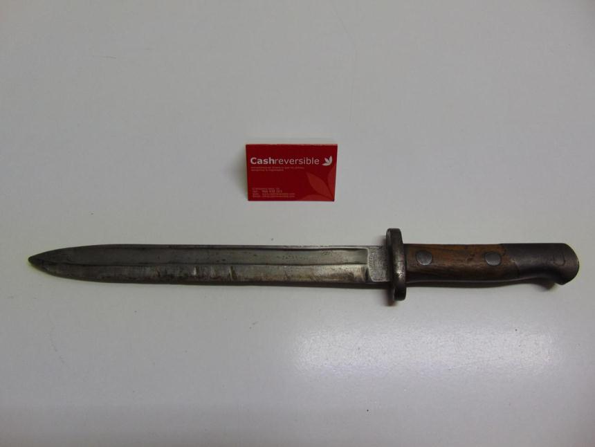 CUCHILLO VINTAGE CON FUNDA