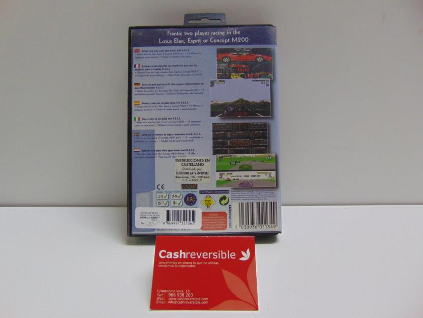 JUEGO DE MEGA DRIVE CON CAJA E INSTRUCCIONES