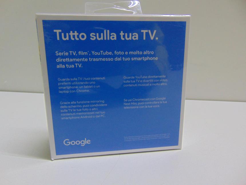 GOOGLE CHROMECAST 3 A ESTRENAR