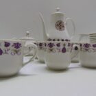 JUEGO DE CAFE DE PORCELANA VINTAGE