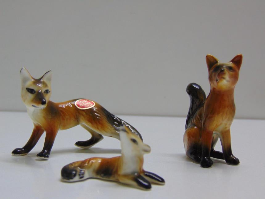 JUEGO DE 3 FIGURAS VINTAGE