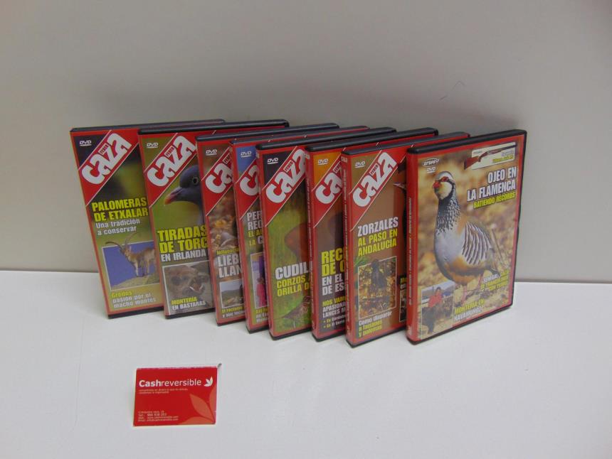 PACK DE 8 DVD DE CAZA