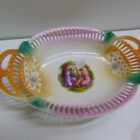 JUEGO DE TRES BANDEJAS PORCELANA VINTAGE