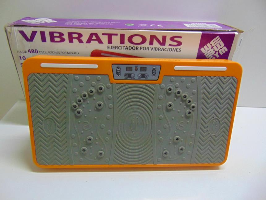 PLATAFORMA DE VIBRACIONES COMPACTA CON CAJA