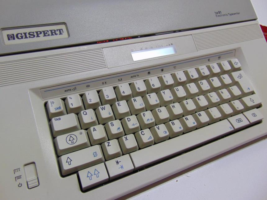 MAQUINA DE ESCRIBIR ELECTRONICA
