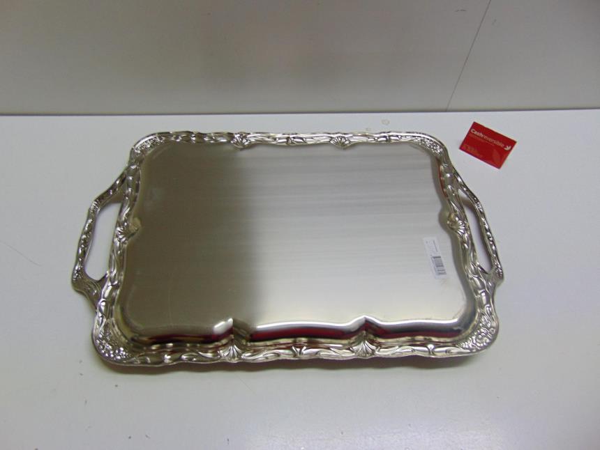 BANDEJA DE METAL DECORATIVA VINTAGE