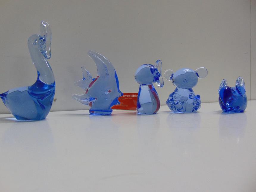 FIGURA DE CRISTAL ARTESANAL DECORATIVA