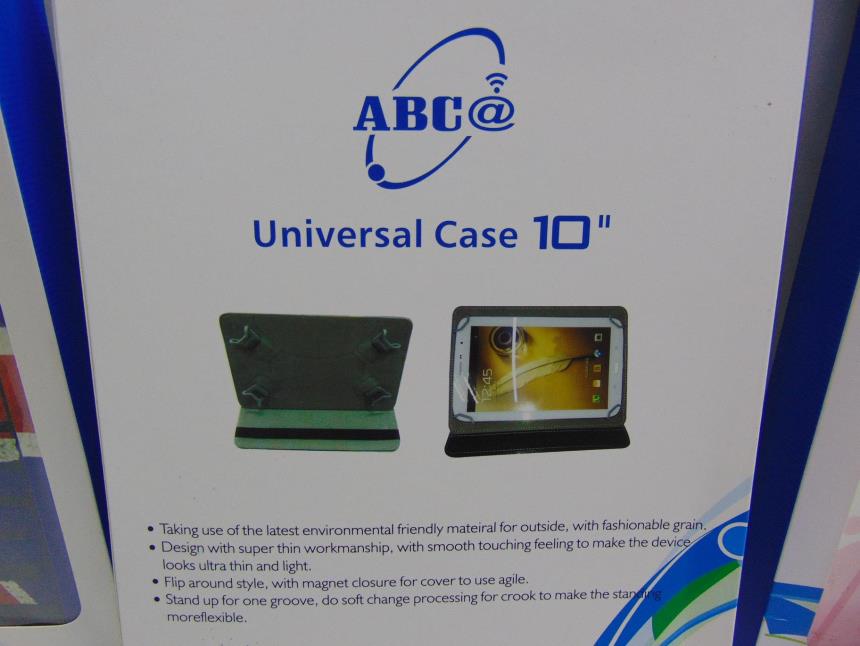 FUNDA PARA TABLET 10 UNIVERSAL A ESTRENAR