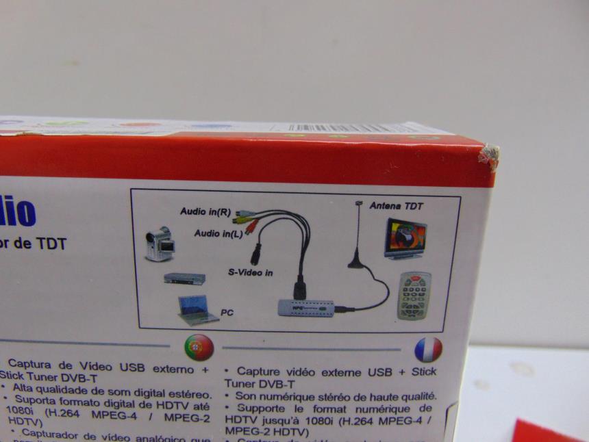 CAPTURADORA DE PC CON MANDO Y CAJA