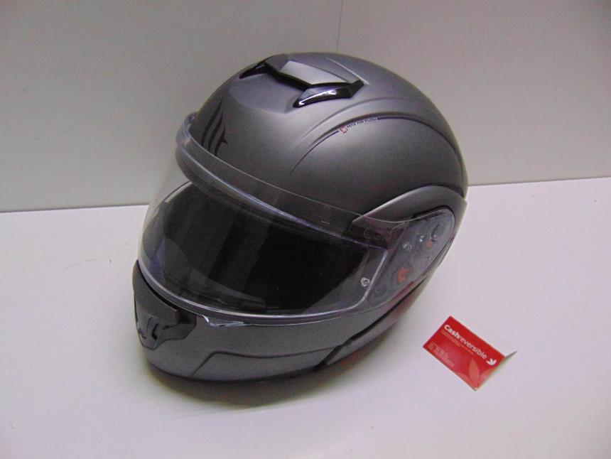 CASCO DE MOTO MODULAR CON GAFAS SEMINUEVO